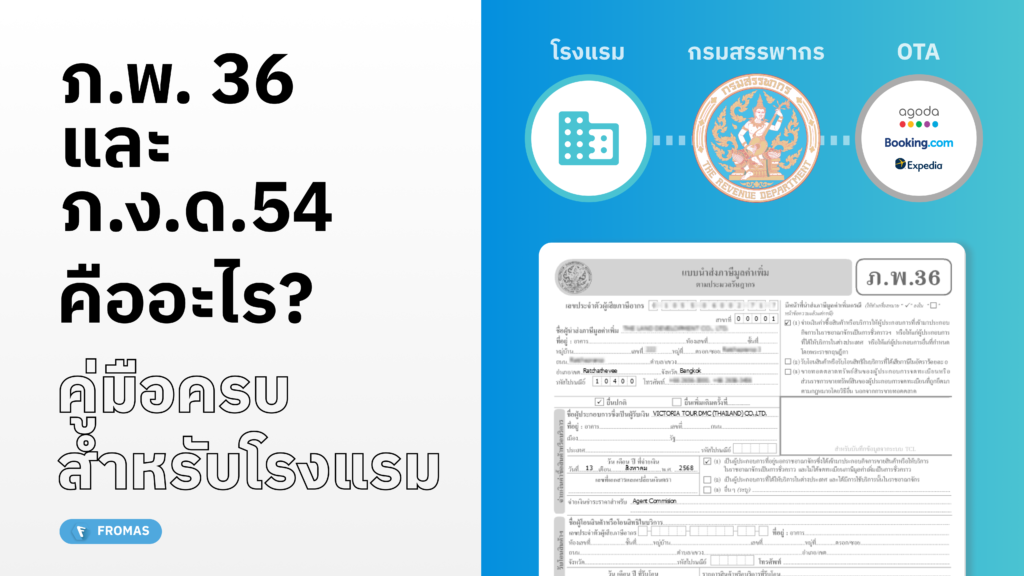 ภ.พ.36 คืออะไร สำหรับโรงแรม