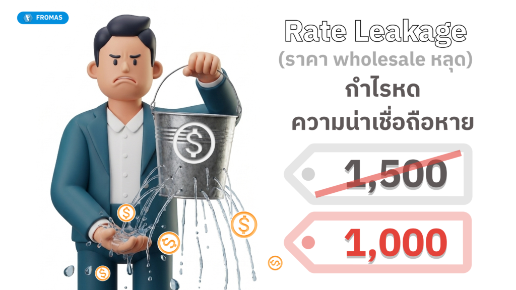 Rate Leakage จาก OTA B2B ทำให้กำไรหด และชื่อเสียงโรงแรมหาย
